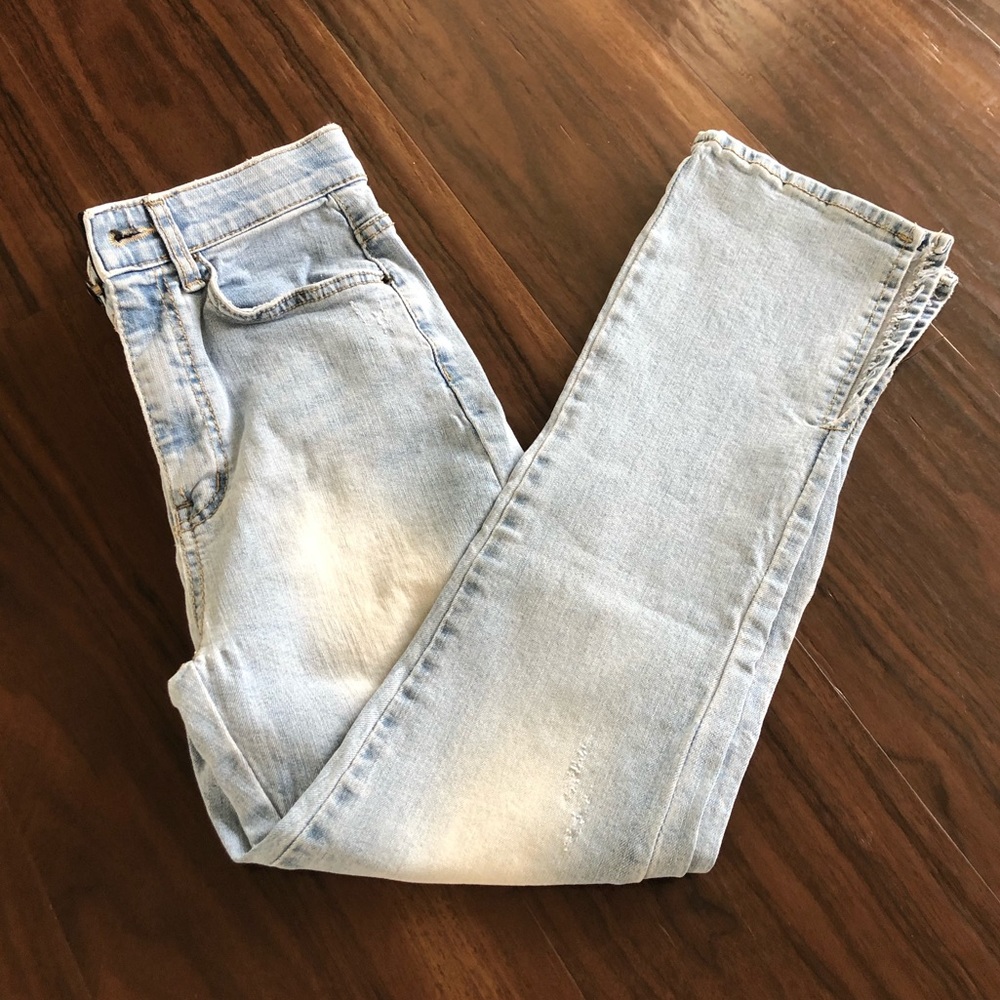 Women’s Jeans crop Jeans pants waistband Jean size:0